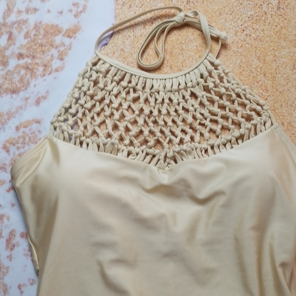 Marilyn Monroe Gold Womens One-Piece - Picture 2 of 6